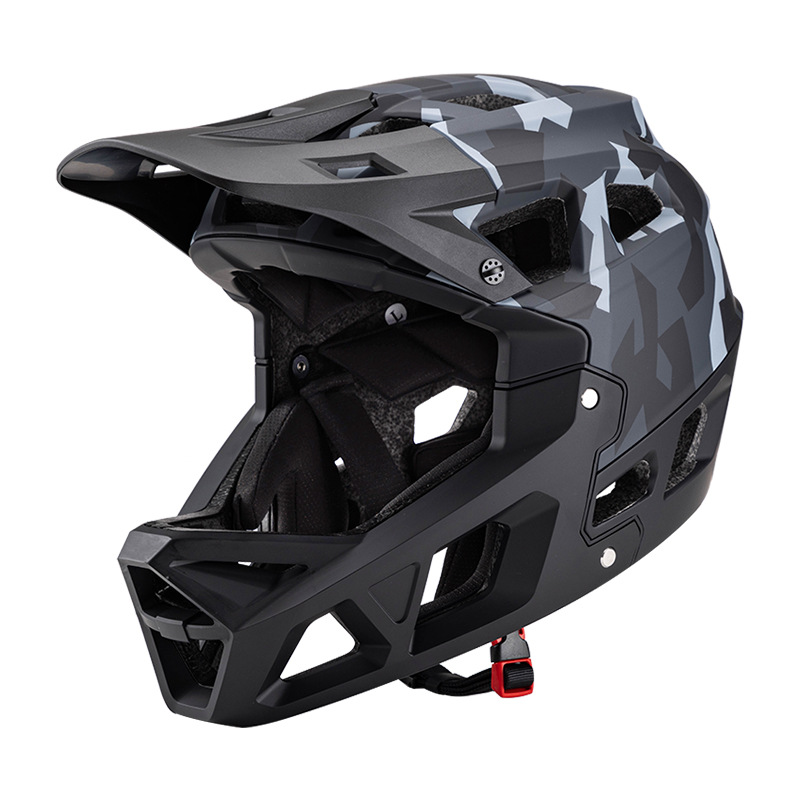 Mountain Biking Full Face Helmet - Popularny kask rowerowy górski, terenowy, zjazdowy,