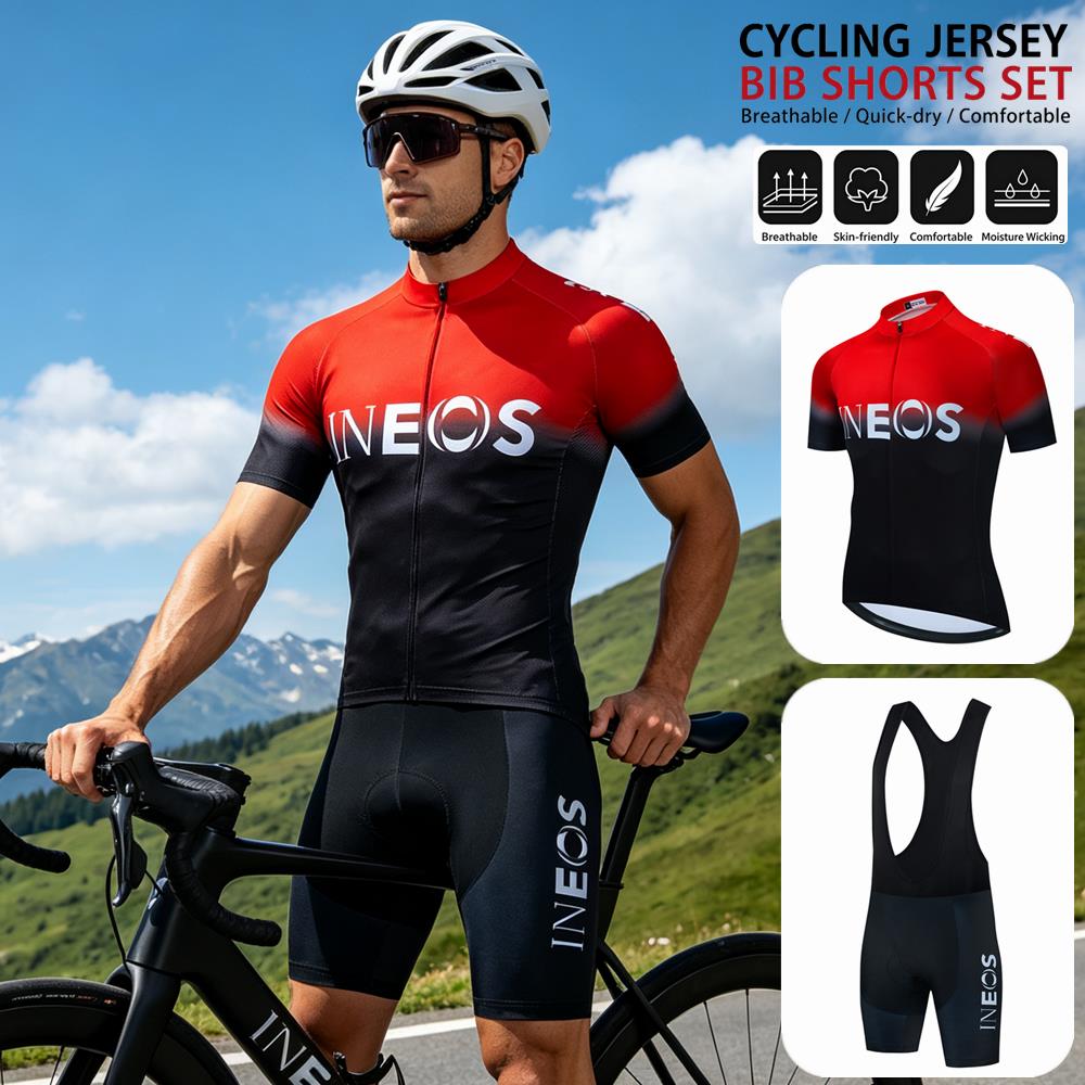 Mountain Biking Apparel - 2026 INEOS Rowerowy Strój Kolarski z