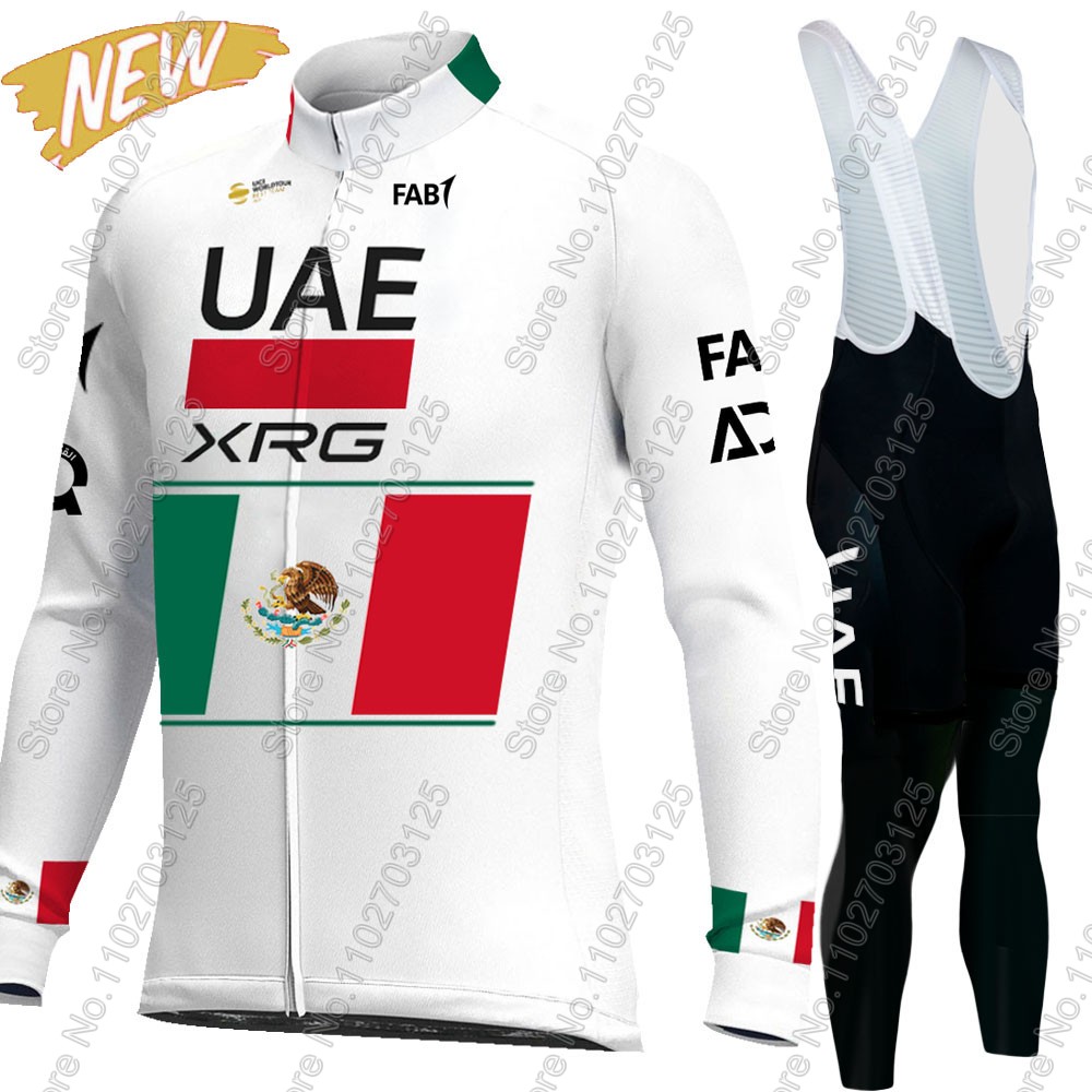 Mountain Biking Apparel - Zestaw kolarski UAE Team 2026 Meksyk