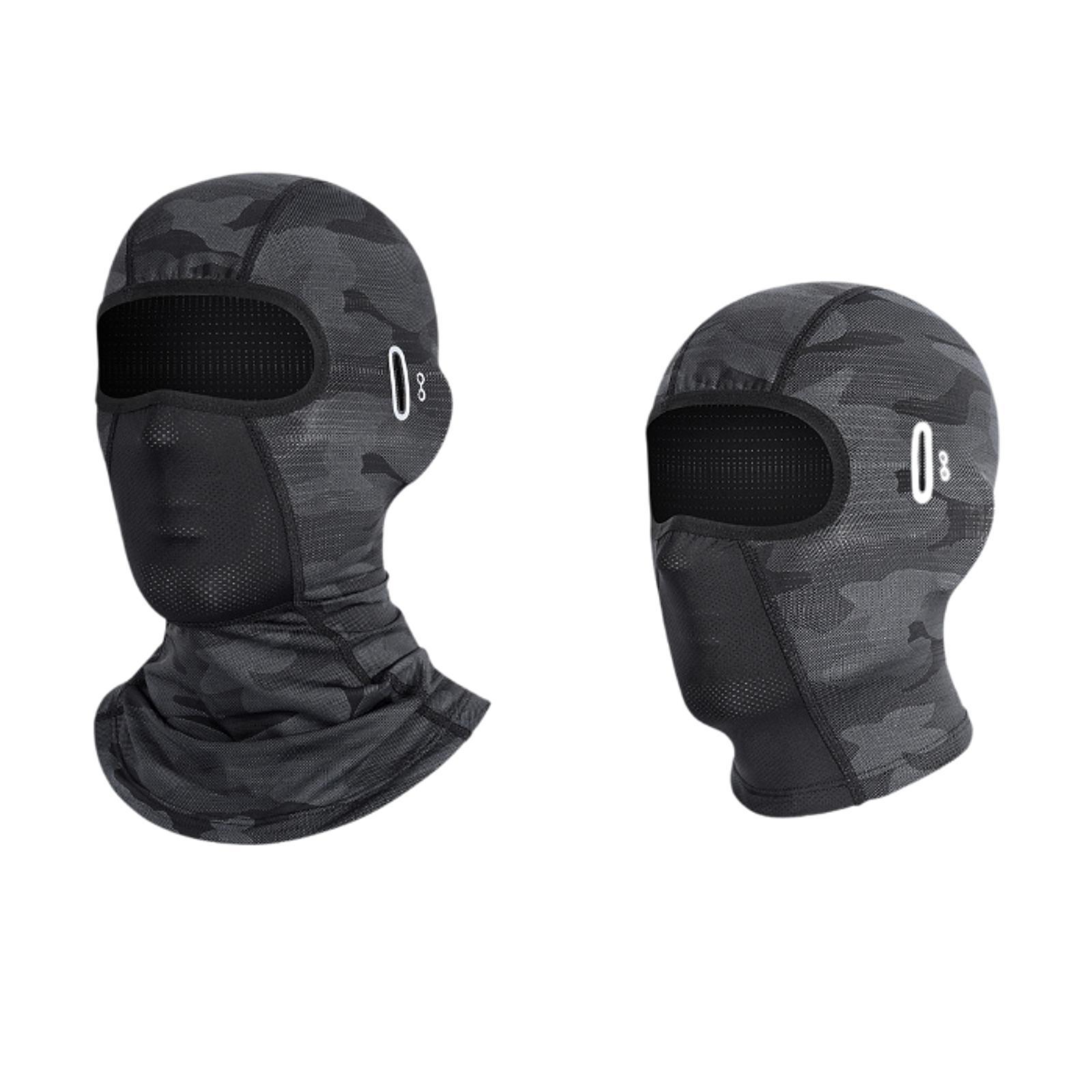 Mountain Biking Full Face Helmet - Kominiarka na całą twarz, letnia, oddychająca,