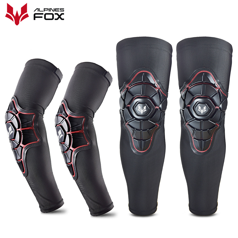 Mountain Biking Knee And Elbow Pads - Mężczyźni motocyklowe nakolanniki stabilizator na łokieć