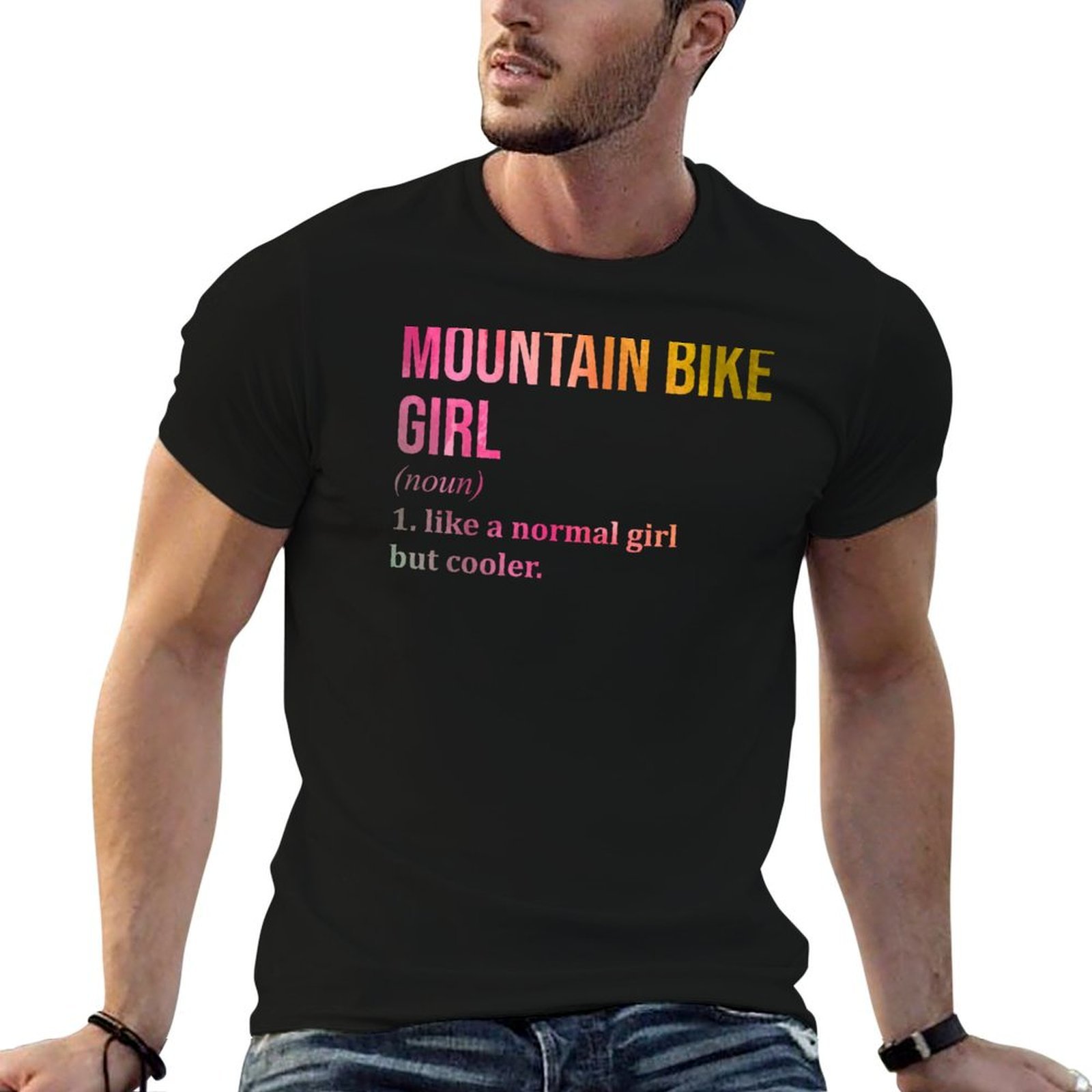 Mountain Biking Definition - Dziewczyna na rowerze górskim, definicja MTB