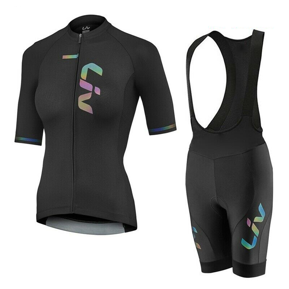 Mountain Biking Apparel - LIV letnia koszulka rowerowa zestaw spodenek