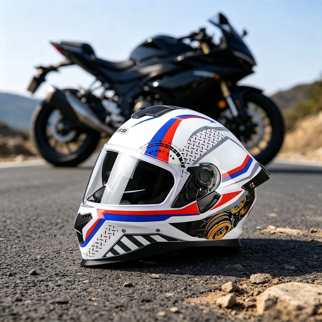 Kask motocyklowy unisex, pełno – Mountain Biking Full Face Helmet recenzja i cena