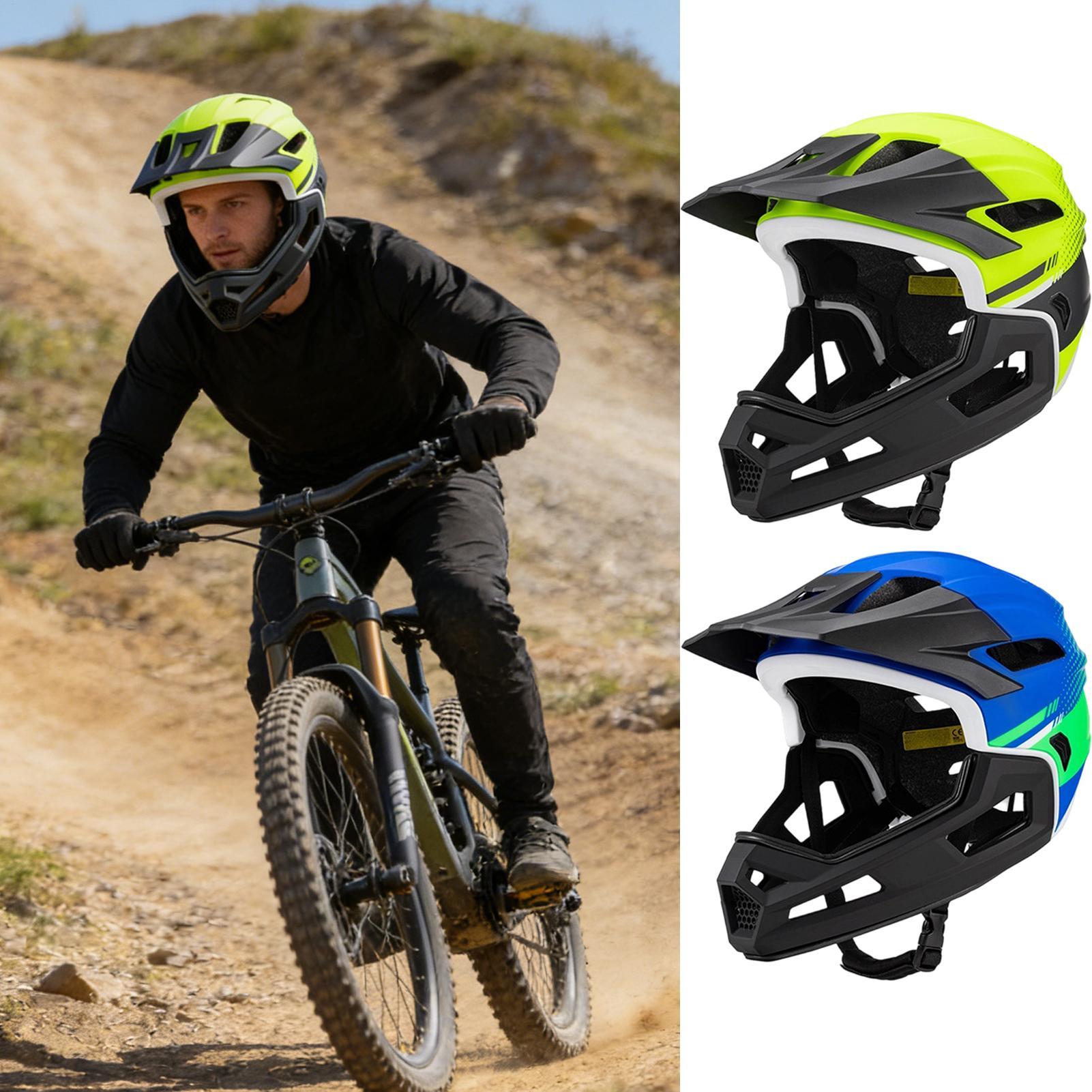 Kask rowerowy typu full face,  – Mountain Biking Full Face Helmet recenzja i cena