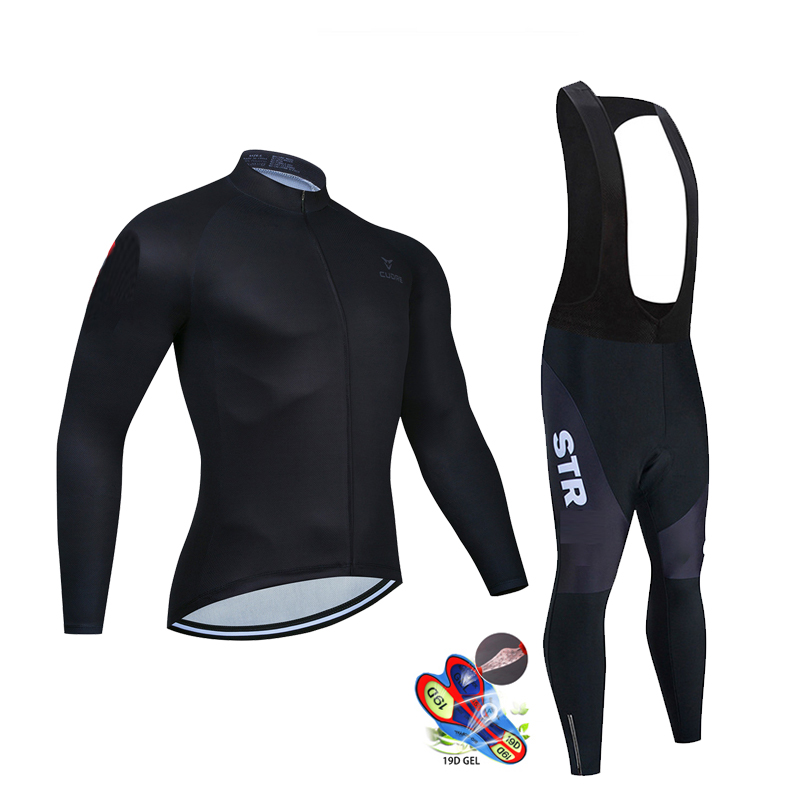 Jesienny czarny zestaw koszule – Mountain Biking Apparel recenzja i cena