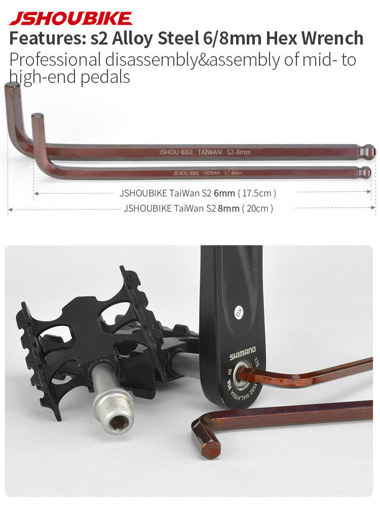 Klucz do pedałów rowerowych JS – Mountain Biking Apparel recenzja i cena