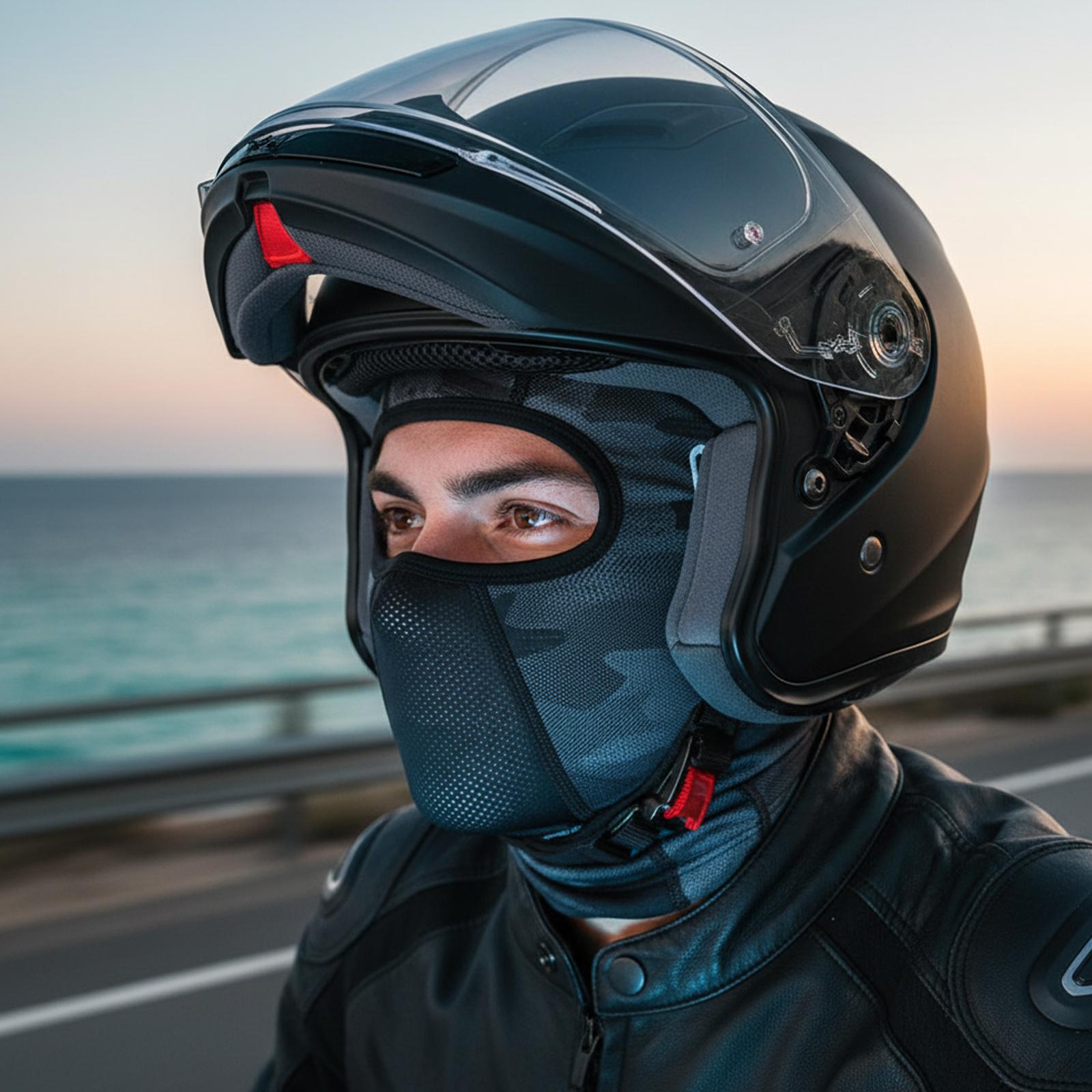 Kominiarka na całą twarz, letn – Mountain Biking Full Face Helmet recenzja i cena