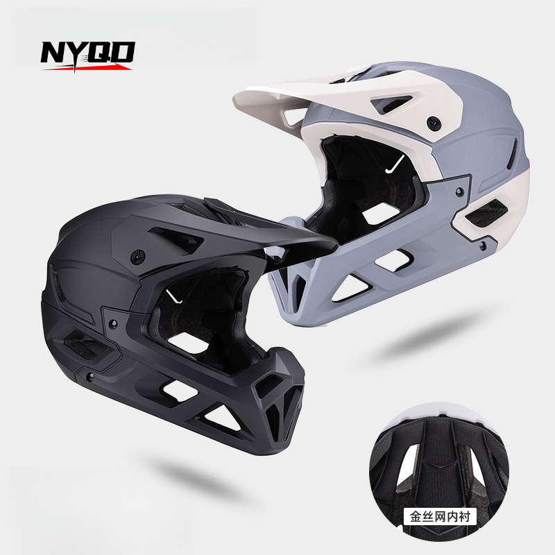 Kask rowerowy MTB dla dorosłyc – Mountain Biking Full Face Helmet recenzja i cena