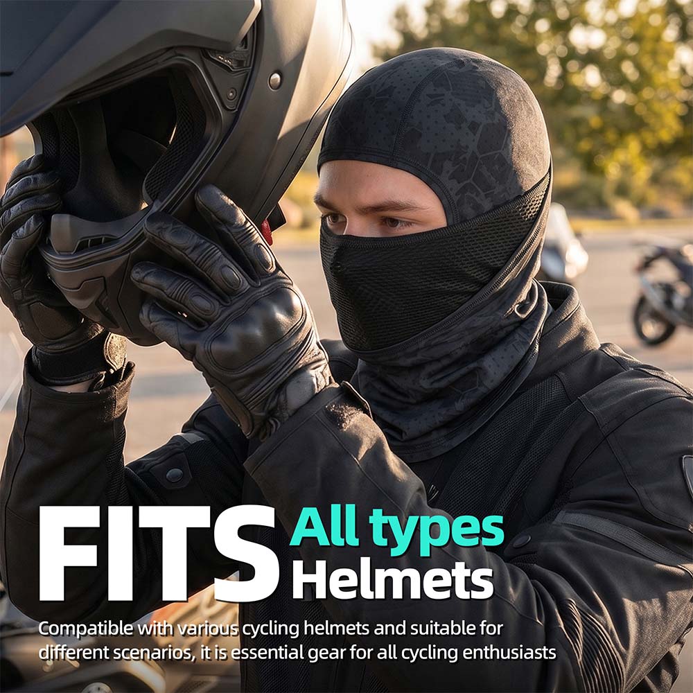 Letnia motocyklowa kominiarka  – Mountain Biking Full Face Helmet recenzja i cena