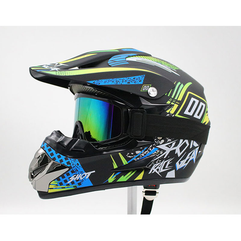 Nowy kask motocyklowy z podnos – Mountain Biking Full Face Helmet recenzja i cena