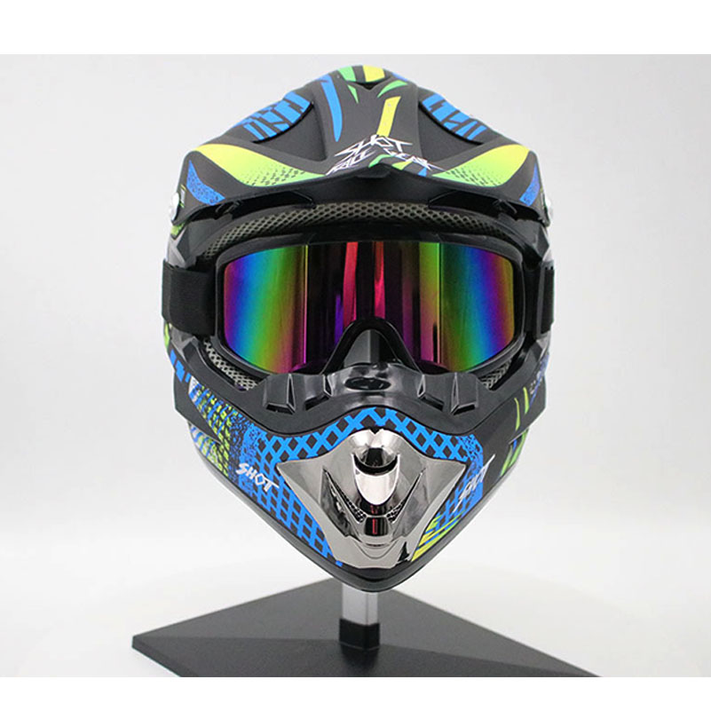 Nowy kask motocyklowy z podnos – Mountain Biking Full Face Helmet recenzja i cena