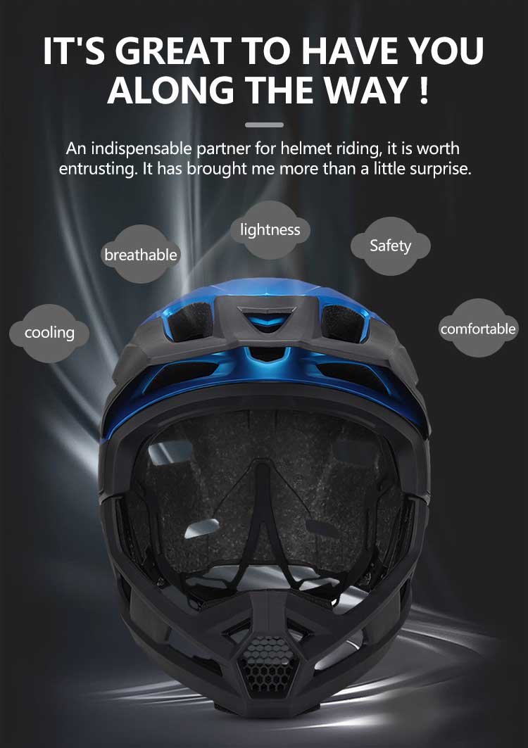 Wysokiej jakości kask rowerowy – Mountain Biking Full Face Helmet recenzja i cena