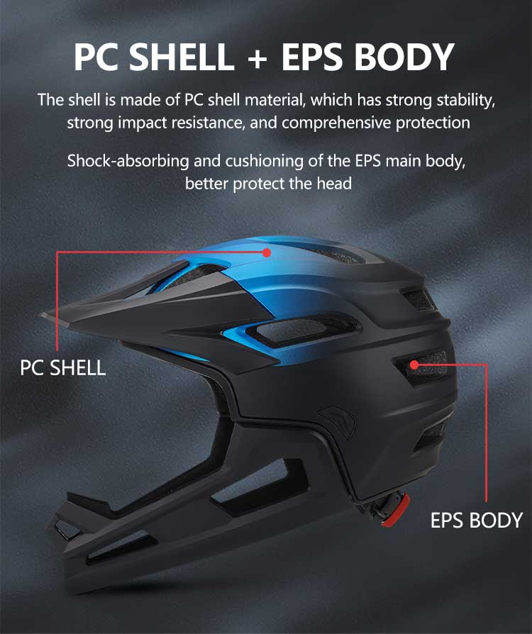 Wysokiej jakości kask rowerowy – Mountain Biking Full Face Helmet recenzja i cena