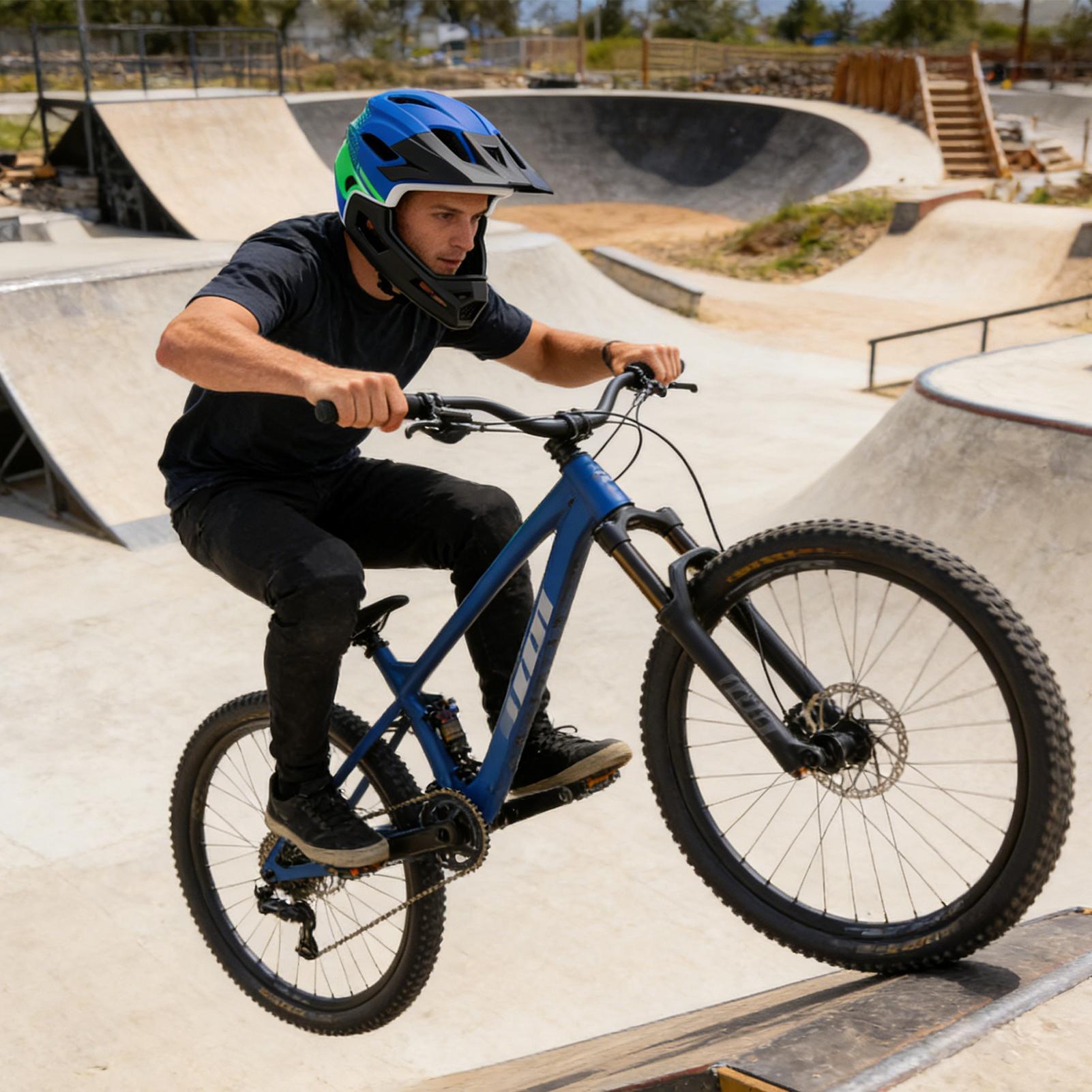 Kask rowerowy pełnotwarzowy oc – Mountain Biking Full Face Helmet recenzja i cena