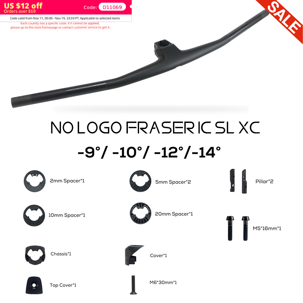 Kierownica No Logo FRASER IC S – Mountain Biking Logo recenzja i cena