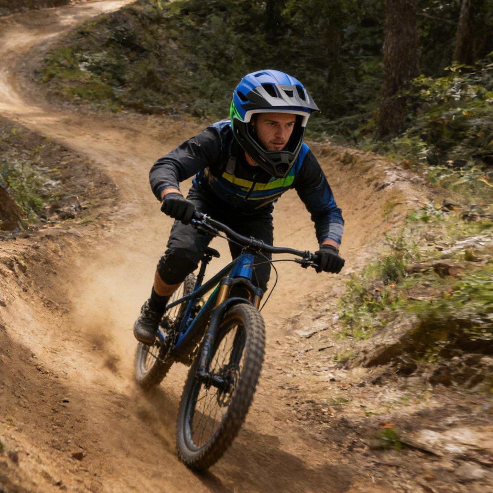 Kask rowerowy górski zakrywają – Mountain Biking Full Face Helmet recenzja i cena