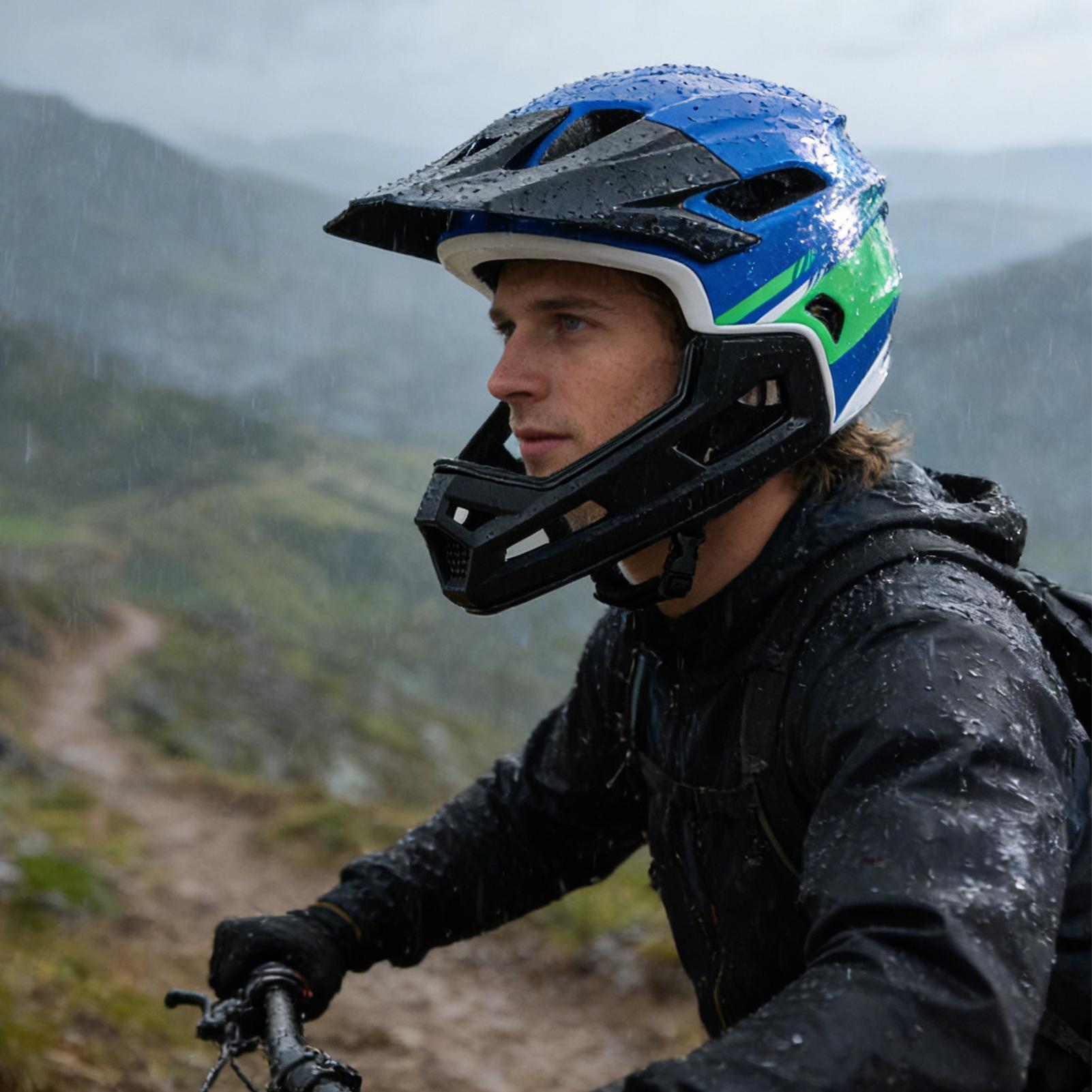 Kask rowerowy górski zakrywają – Mountain Biking Full Face Helmet recenzja i cena