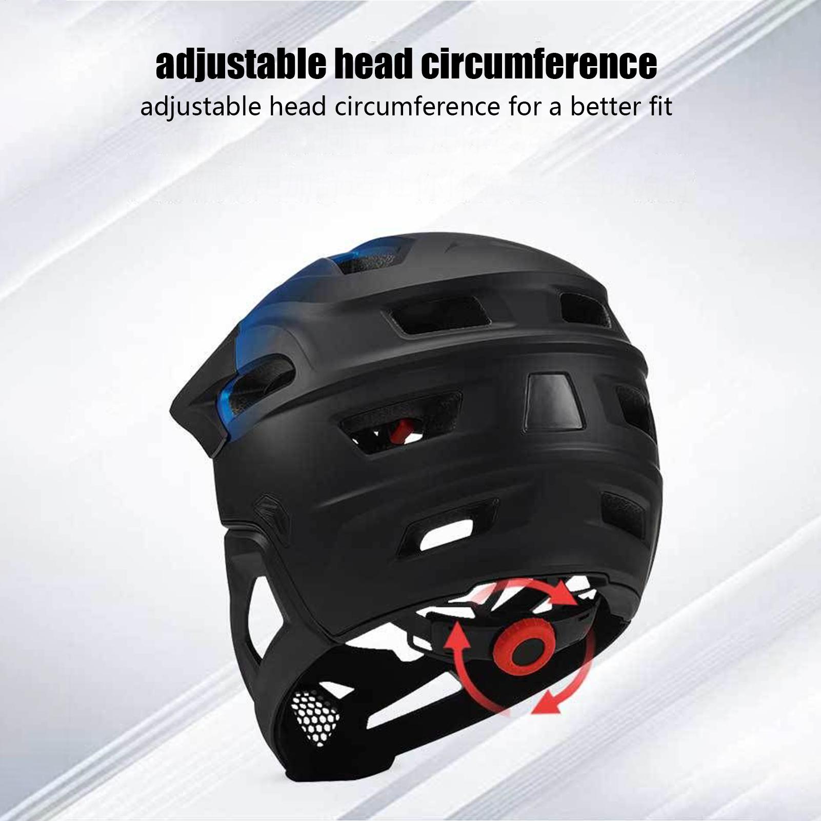 Odpinany kask rowerowy pełnotw – Mountain Biking Full Face Helmet recenzja i cena