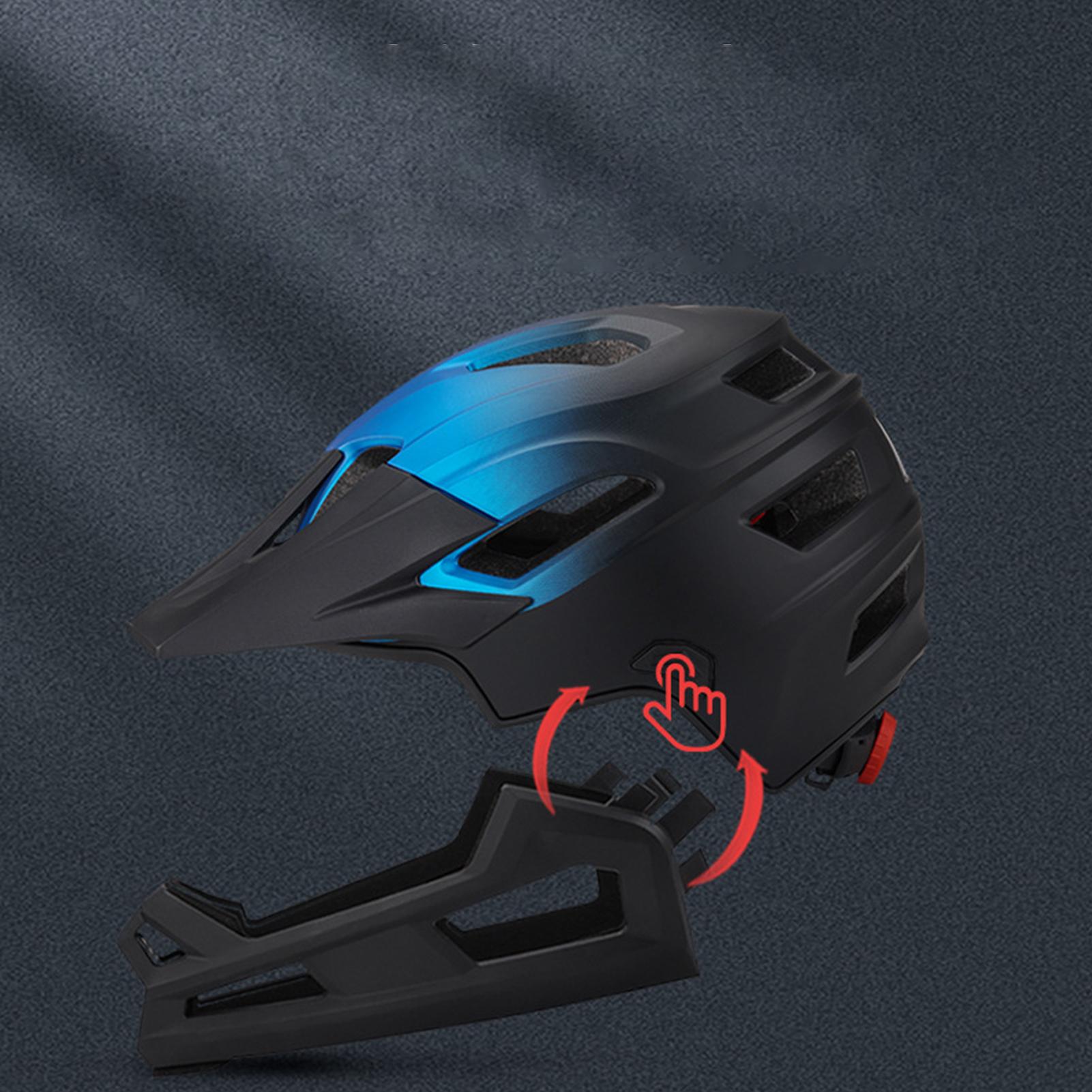 Odpinany kask rowerowy pełnotw – Mountain Biking Full Face Helmet recenzja i cena